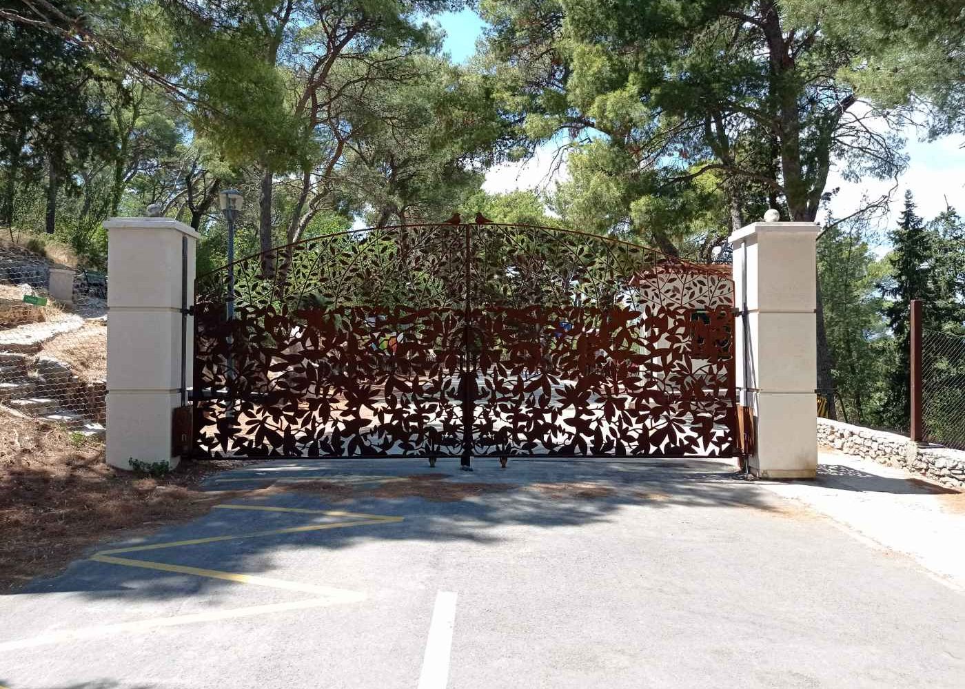 Doors to Marjan hill - nature park in Split