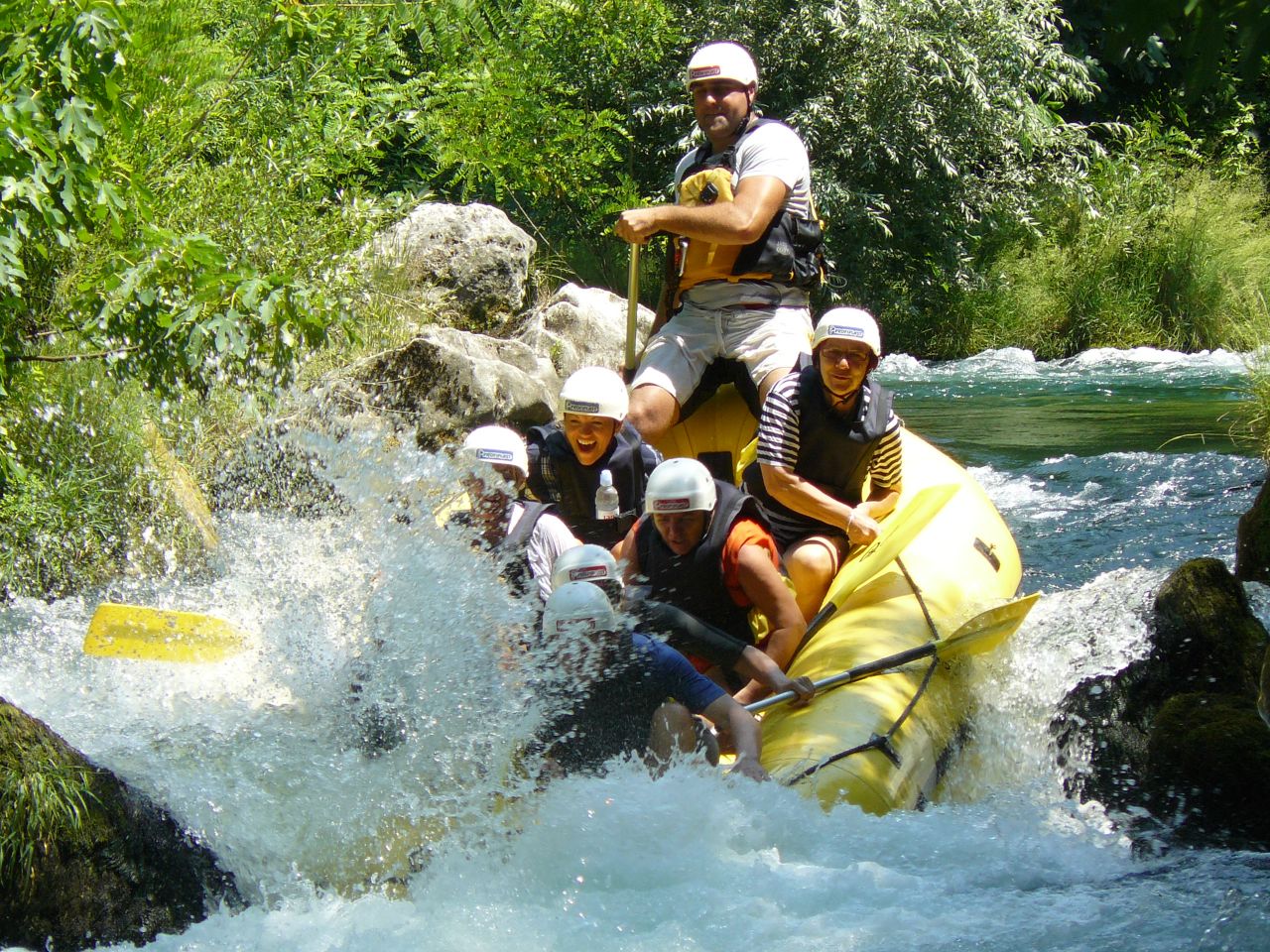 Rafting tour on Cetina in Croatia